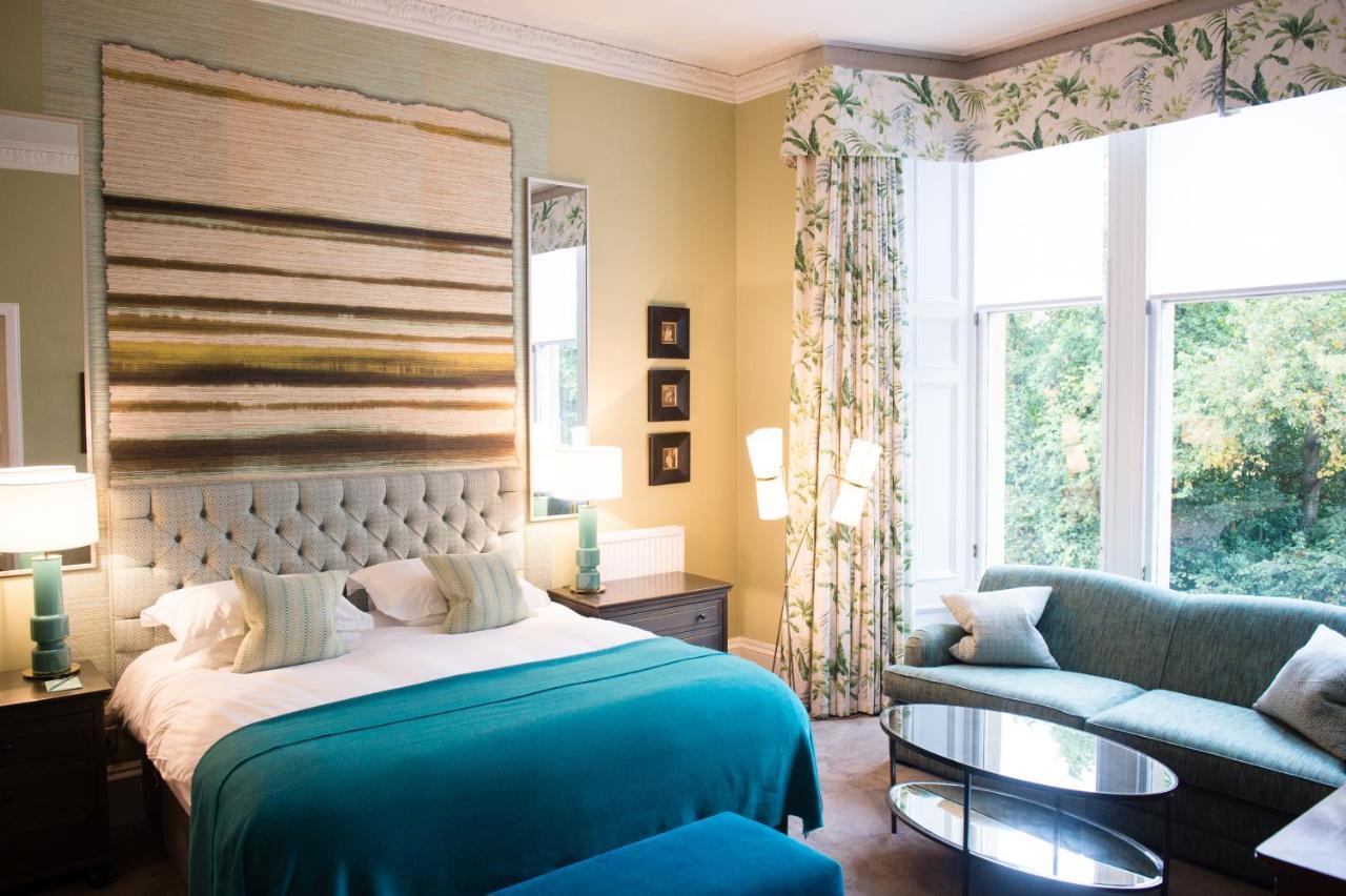 One Devonshire Gardens A Hotel Du Vin Glasgow Dış mekan fotoğraf A bedroom at the hotel